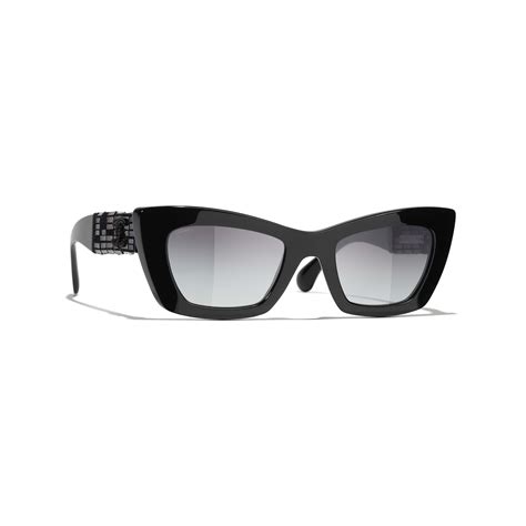 the chanel cat-eye a71340|Cat Eye Sunglasses Acetate, Tweed & Diamanté .